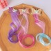 Girls Cute Unicorn Hair Clips Gradient Color Wig